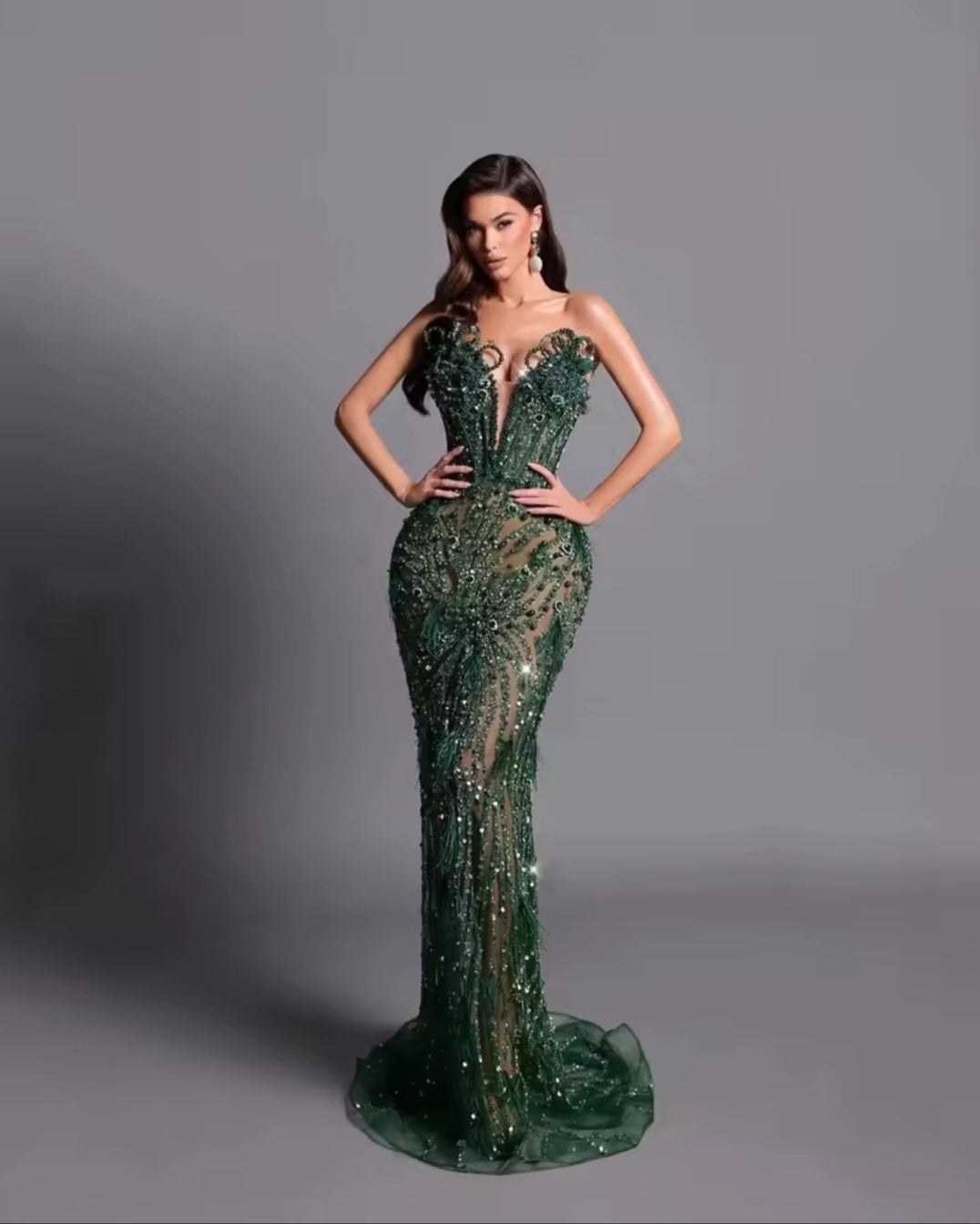 Vestido de Formatura Esmeralda – GRF-0004