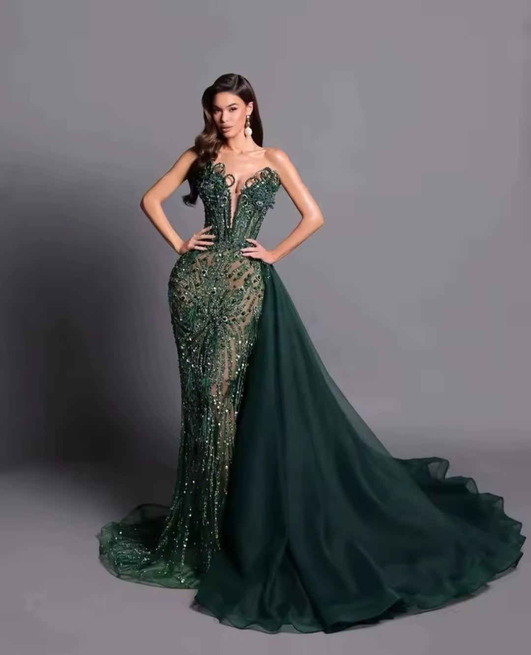 Vestido de Formatura Esmeralda – GRF-0004