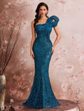 Vestido de Festa Azul Petróleo – GRF-0007