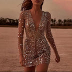 Balada - Vestido Bordado em Tule Luxo Francês com Cristais Swarovski - GRF-0023 - imagem 4