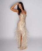 Formandas - Vestido Alto Luxo Tomara que Caia com Cristais Swarovski - GRF-0018 - imagem 2