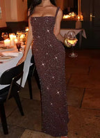 Royale - Vestido Alto Luxo em Musseline de Seda Bordado com Cristais Swarovski - GRF-0042 - imagem 5