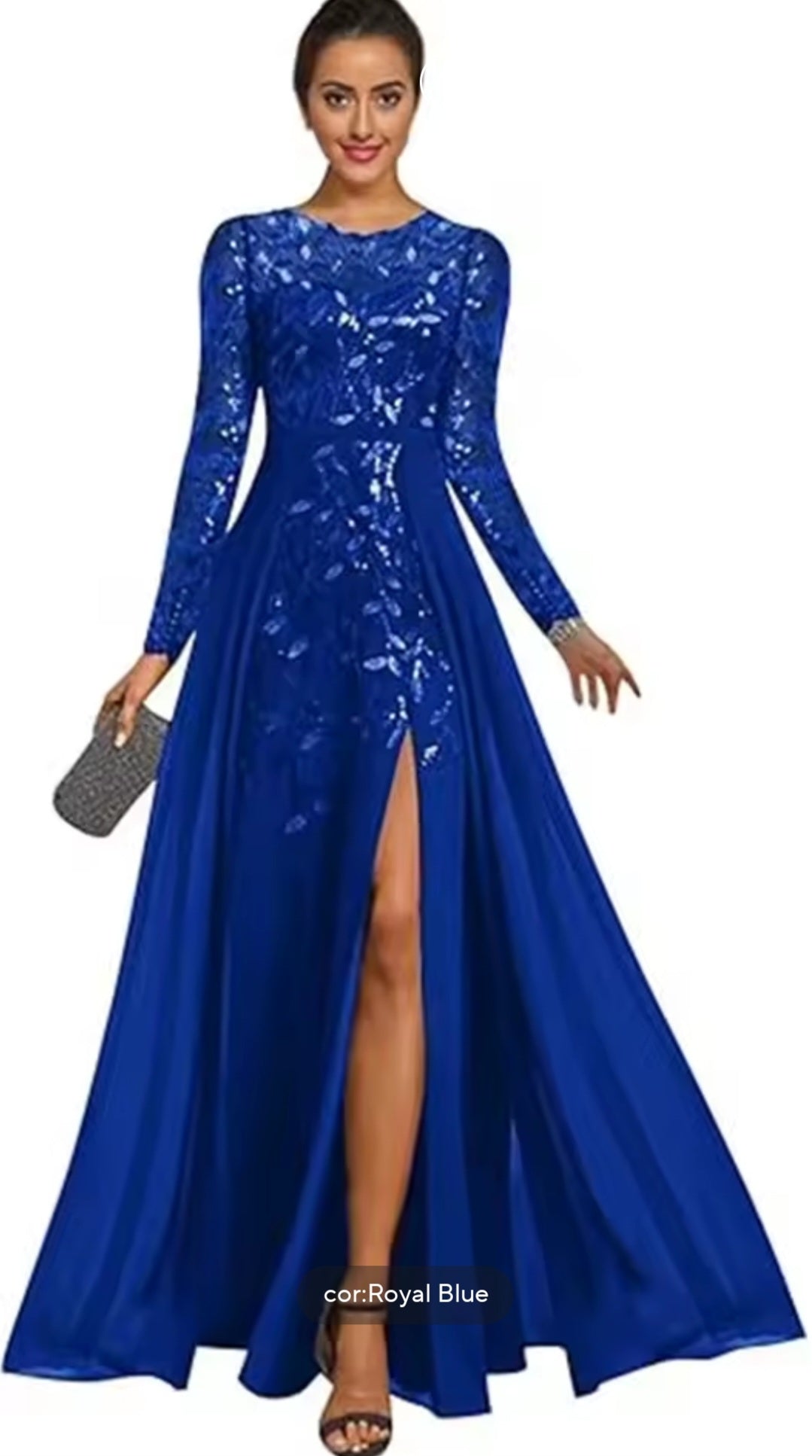 GRF-0036 – Vestido Imperial Élégance mãe de noivos