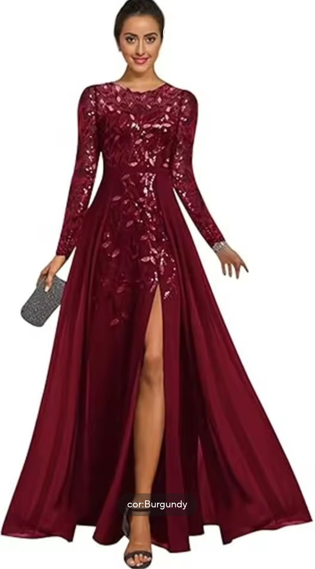 GRF-0036 – Vestido Imperial Élégance mãe de noivos
