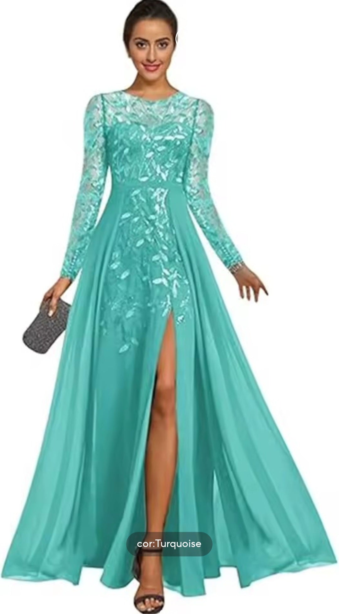 GRF-0036 – Vestido Imperial Élégance mãe de noivos