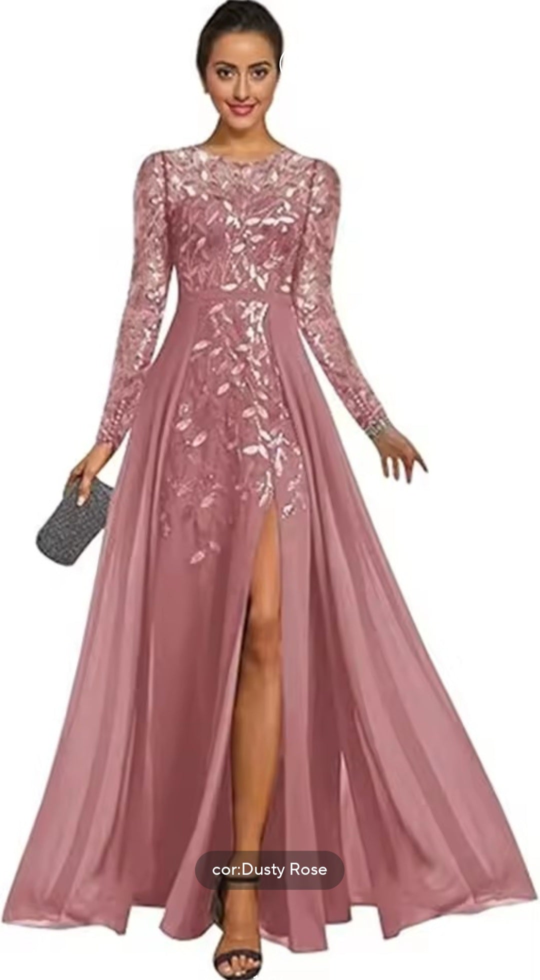 GRF-0036 – Vestido Imperial Élégance mãe de noivos
