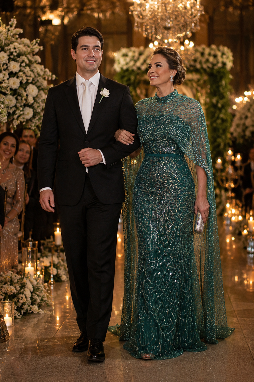 Mãe de Noivos - Vestido de Luxo - GRF-0001 - imagem 1